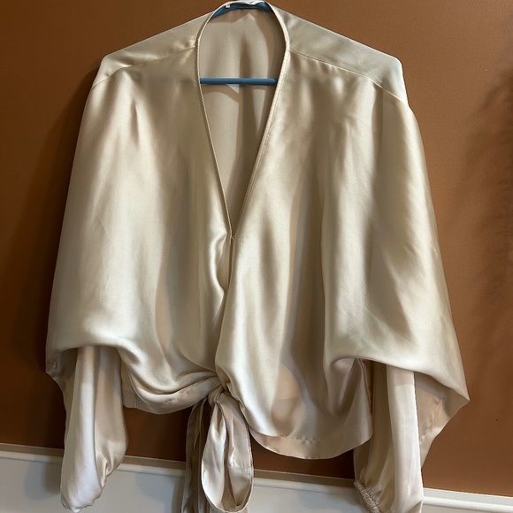 Oak and Fort wrap top - Picture 1 of 3